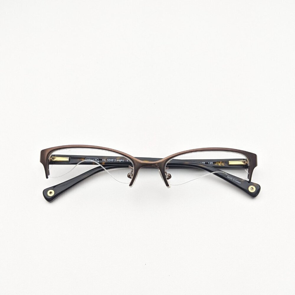 🕶️Coach HC5046 Leigh 9155 Eyeglasses 52/18 135 /ALH157🕶️​